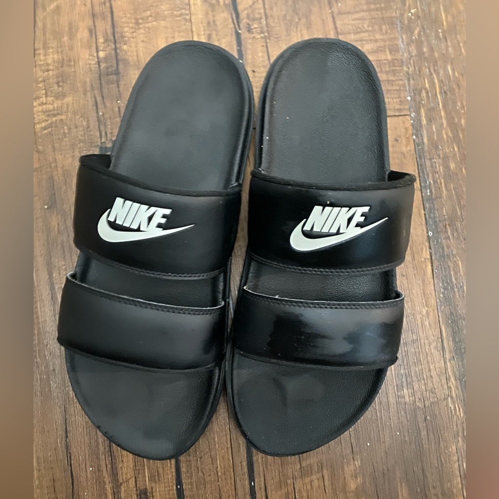 Nike Double strap slides sz9
